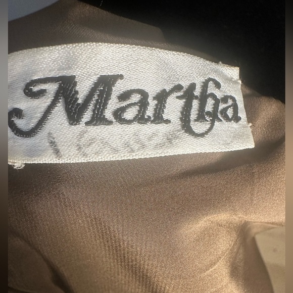 MARTHA Vintage Tweed Wool Long Sleeve Three Button Closure Dress Women’s Size 8 - Picture 10 of 16